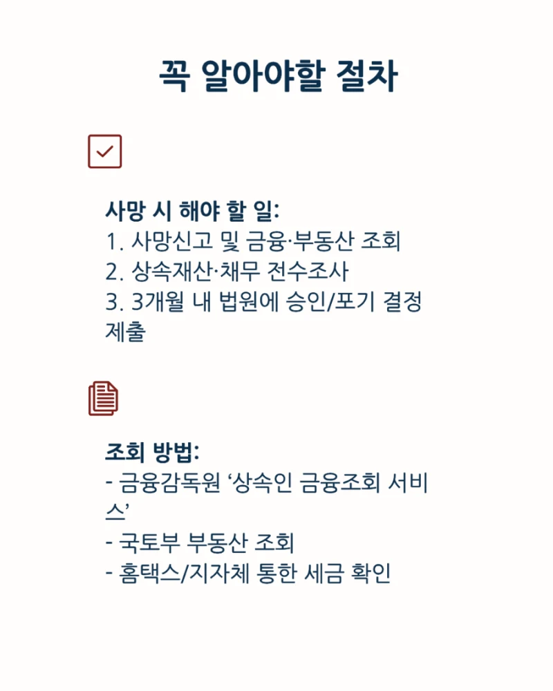 상속이란 무엇인가?   사망 이후 찾아오는 권리와 책임의 계승 도표 5