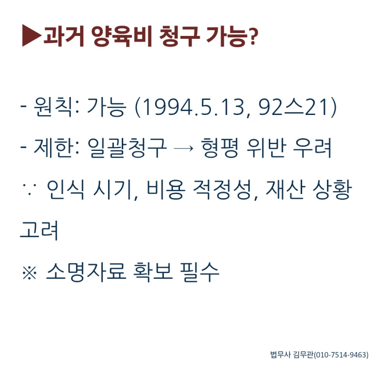 양육비 심판청구, 어떻게 시작해야 할까요? 도표 3