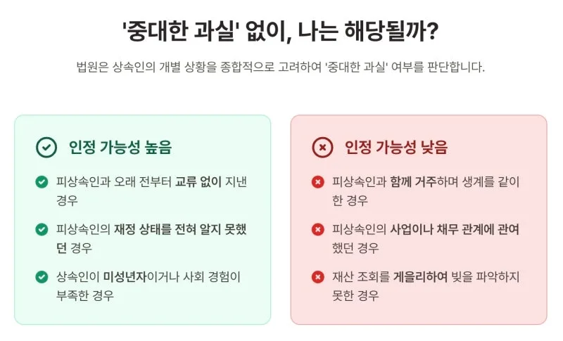 특별한정승인, 어떻게 신청하면 되나요? 절차 총 정리 도표 8