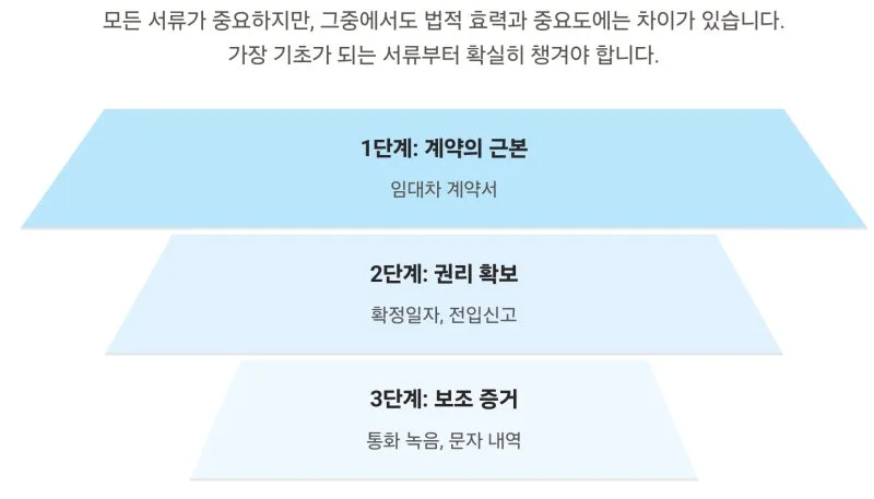 보증금반환소송 서류. 무엇이 필요한가요? 광교 법무사 김무관 도표 5