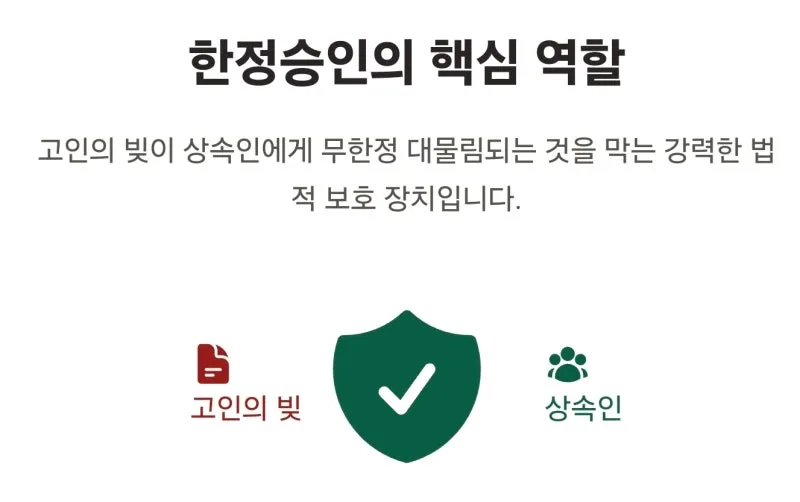 한정승인 효과, 법원 결정문 받으면 모든 빚이 사라지는 걸까요? 도표 9