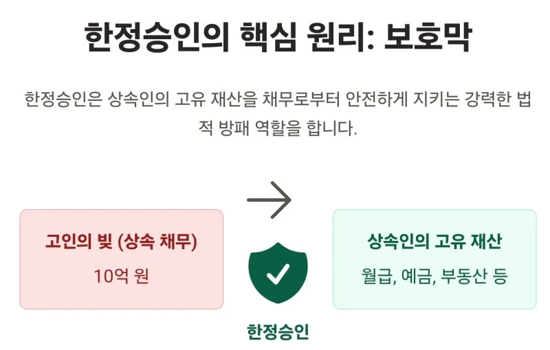 상속빚 때문에 막막하신가요? 물려받은 재산만큼만 빚 갚는 한정승인의 효과와 절차, 법무사가 쉽게 알려드립니다. 도표 3