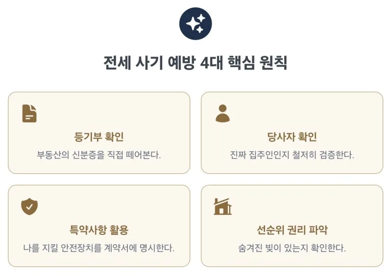 주택임대차 계약전 체크리스트, 주의사항 총정리. 부동산 임대차 계약서 도장 찍기 전 반드시 확인해야 할 4가지, 전세 사기로부터 내 보증금을 지키는 법 도표 9