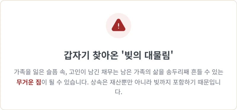 상속한정승인 절차, 돌아가신 부모님이 남긴 재산보다 빚이 더 많다면? 상속한정승인 절차 A to Z로 빚 대물림 완벽하게 막는 방법 도표 3