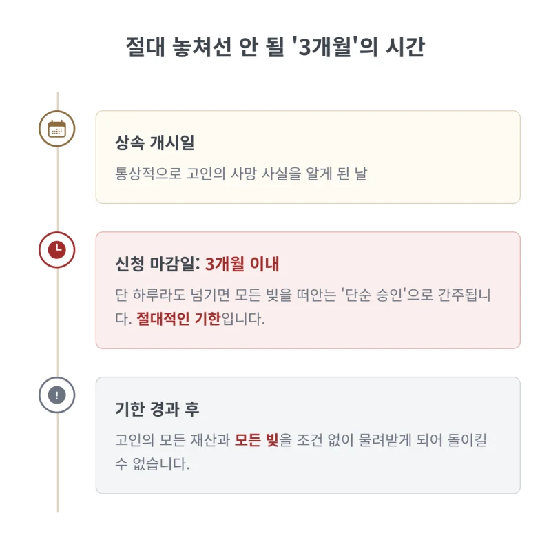 상속한정승인 절차, 돌아가신 부모님이 남긴 재산보다 빚이 더 많다면? 상속한정승인 절차 A to Z로 빚 대물림 완벽하게 막는 방법 도표 8