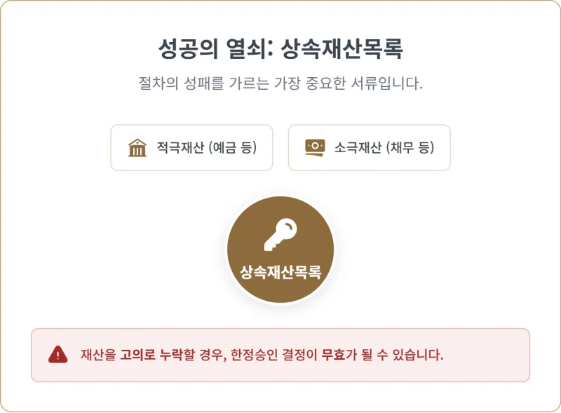 상속한정승인 절차, 돌아가신 부모님이 남긴 재산보다 빚이 더 많다면? 상속한정승인 절차 A to Z로 빚 대물림 완벽하게 막는 방법 도표 10