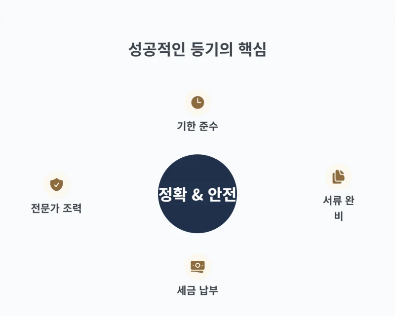 매매 소유권 이전등기, 주의할 점. 부동산 매매계약 후 잔금까지 치렀는데, 복잡한 소유권 이전등기 절차와 서류 문제로 막막하신가요? 도표 8