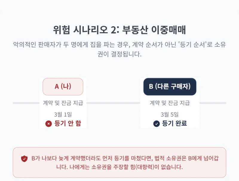 부동산 등기 해야하는 이유. 꼭 해야 할까요? 내 소중한 재산, 등기 안하면 어떻게 되는지 31년 경력 법무사가 속 시원히 알려드립니다. 도표 5