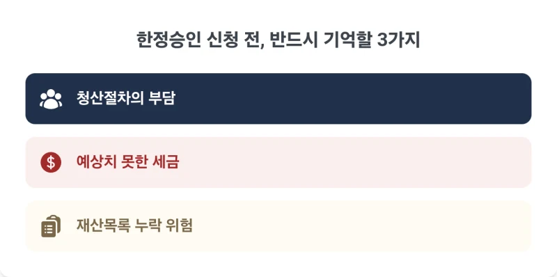 한정승인 최대 단점 3가지, 빚 상속 피하려다 더 큰 짐을 질 수 있습니다 (신청 전 반드시 확인해야 할 법무사 해결책) 도표 6