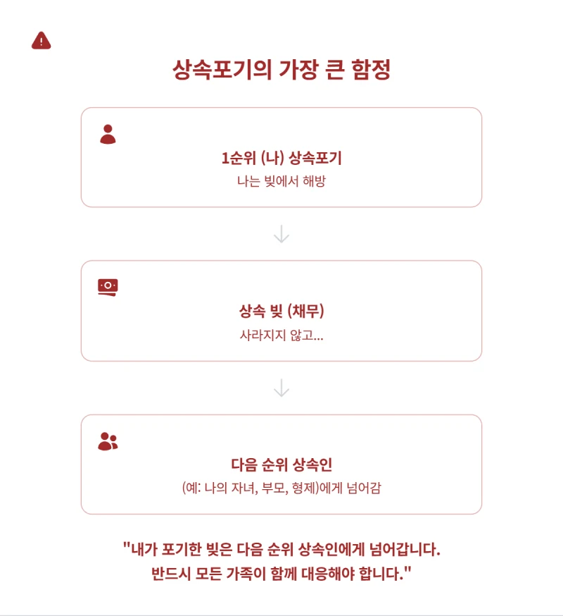 상속포기 하면 빚이 손자에게?(다음 순위 상속인 문제 완벽 해설) 도표 3