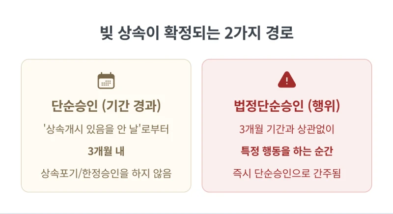 상속재산 처분행위. 고인 예금 인출, 섣불리 했다간 빚 폭탄? 법정단순승인 간주되는 상속재산 처분행위 3가지 유형 (법무사 직접 분석) 도표 5