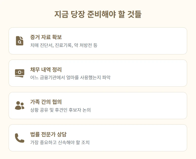 치매 부모님 카드빚과 대출, 성년후견으로 취소할 수 있는지 판단 기준 도표 5