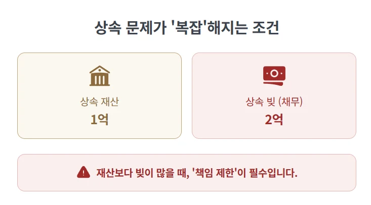 압류딱지 받은 부모님, 한정승인하면 어떻게 되나요? 도표 2