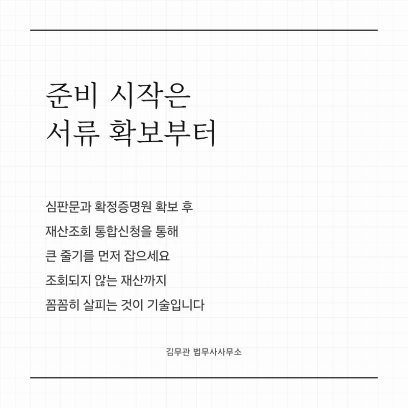 법원 재산목록보고서 제출, 성년후견인 지정 후 2개월 안에 놓치면 안 되는 준비 순서 도표 4